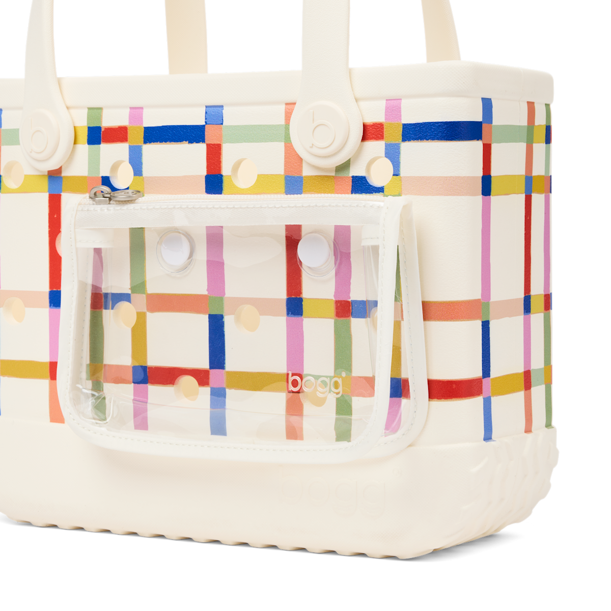 Bitty Bogg Bag - Red, White and Plaid